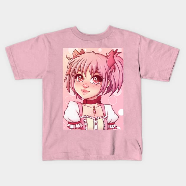 Madoka Kids T-Shirt by PeppermintKamz